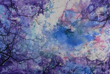 フラワーズ Painting - 大空の枝 3 モダンな花